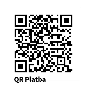 QR platba na podporu projektu Bazio